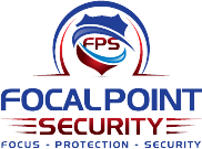 FocalPoint Security logo with shield design.